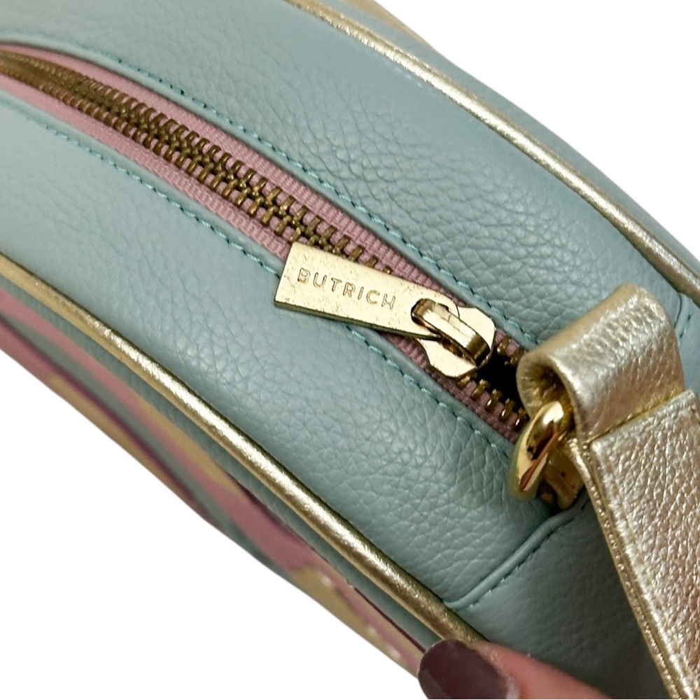 Butrich Peru Mint Maxi Oval Anaconda Bag - Picture 3 of 5